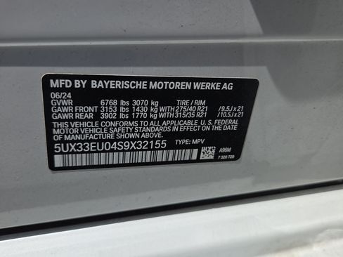 Certified 2025 BMW X5 M60i w/ Executive Package AWD/4WD image 11