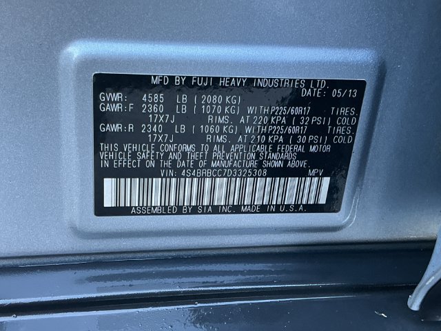 Used 2013 Subaru Outback 2.5i Premium AWD/4WD image 25
