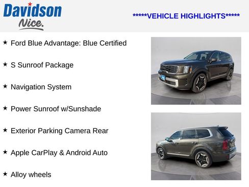 Used 2024 Kia Telluride S w/ S Sunroof Package AWD/4WD image 4