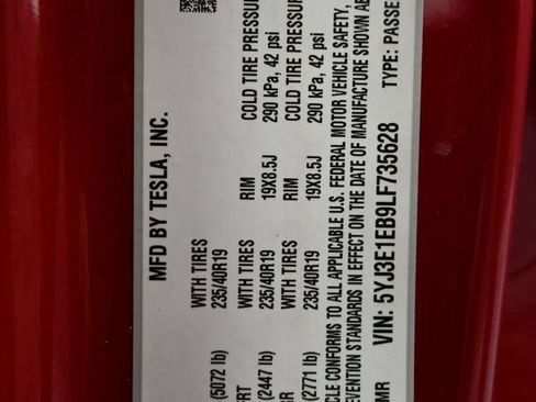 Used 2020 Tesla Model 3 Long Range image 44