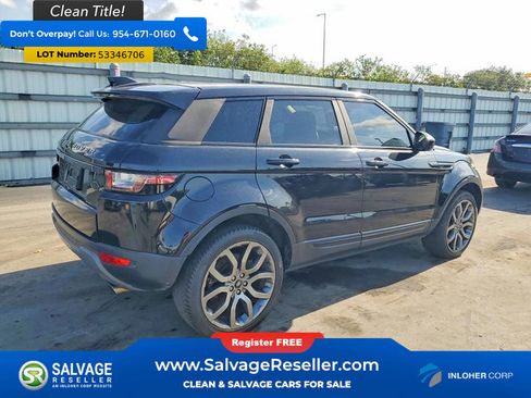 Used 2017 Land Rover Range Rover Evoque SE AWD/4WD image 4