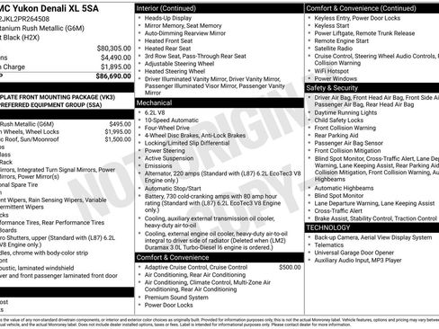 Used 2023 GMC Yukon XL Denali image 4