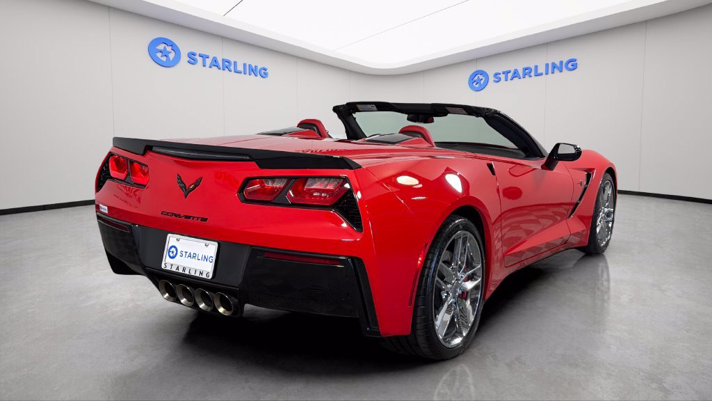 Certified 2015 Chevrolet Corvette Stingray Convertible w/ 3LT Preferred Equipment Group RWD image 12