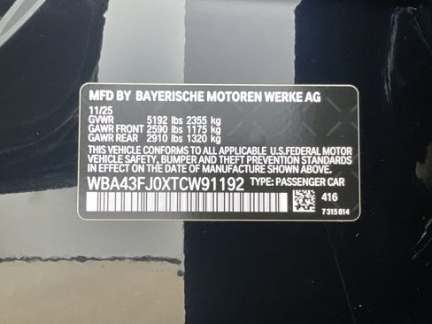 New 2026 BMW 530i w/ M Sport Package image 38