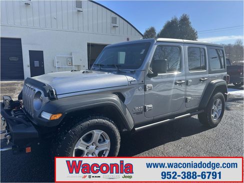 Used 2019 Jeep Wrangler Unlimited Sport S AWD/4WD image 1