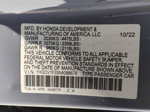 Used 2022 Honda Accord Sport image 39