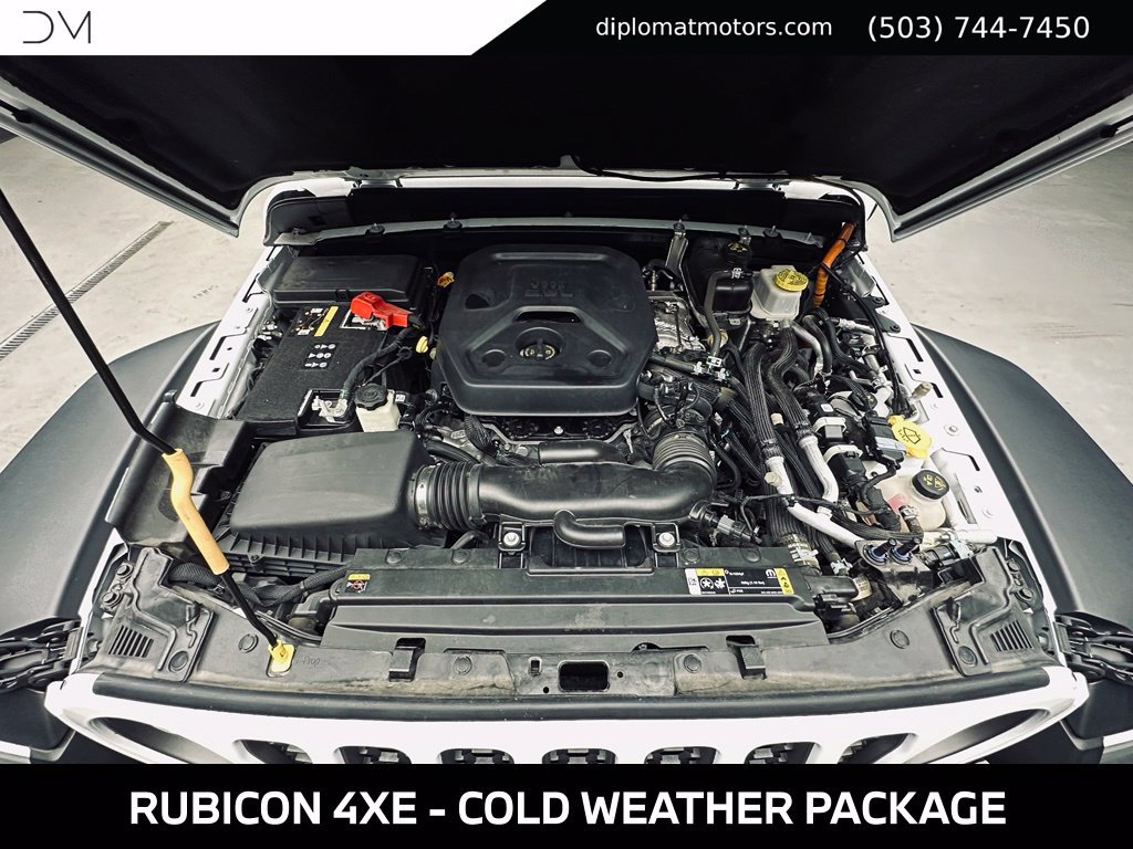 Used 2023 Jeep Wrangler Unlimited Rubicon 4xe w/ Cold Weather Group AWD/4WD image 51