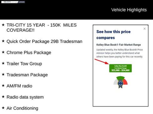 Used 2021 RAM 1500 Tradesman w/ Chrome Plus Package image 8