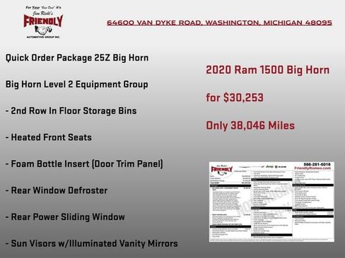 Used 2020 RAM 1500 Big Horn image 3
