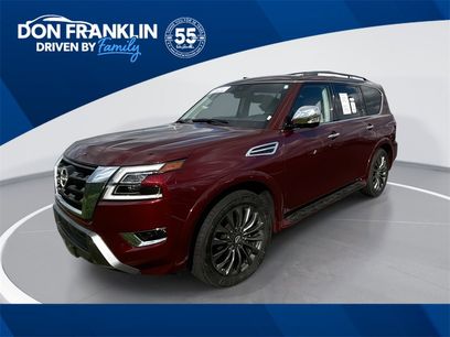 Used 2023 Nissan Armada Platinum w/ Captain's Chairs Package