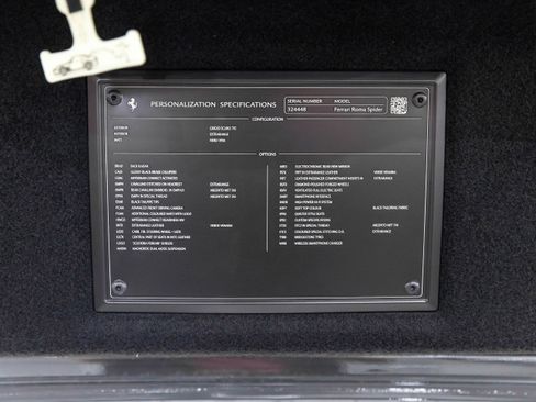 Certified 2025 Ferrari Roma Spider RWD image 32