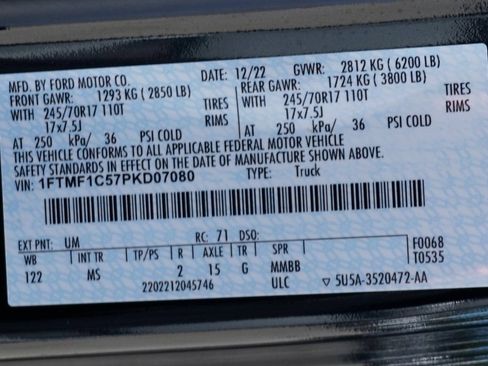 Used 2023 Ford F150 XLT w/ Equipment Group 301A Mid RWD image 47