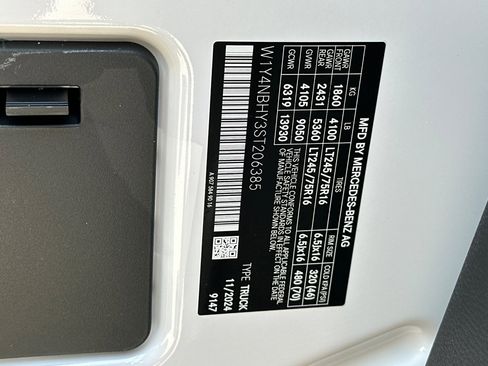 New 2025 Mercedes-Benz Sprinter 2500 image 22