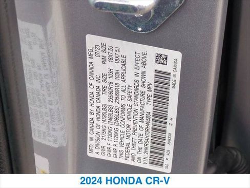 Certified 2024 Honda CR-V EX-L image 26