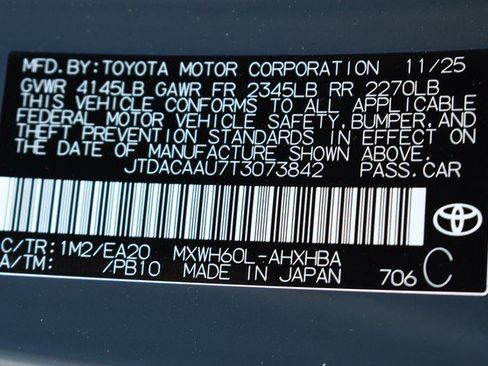 New 2026 Toyota Prius Limited image 17