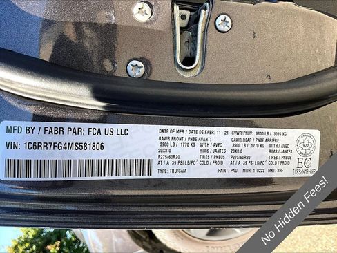 Used 2021 RAM 1500 Express w/ Wheel & Sound Group AWD/4WD image 27