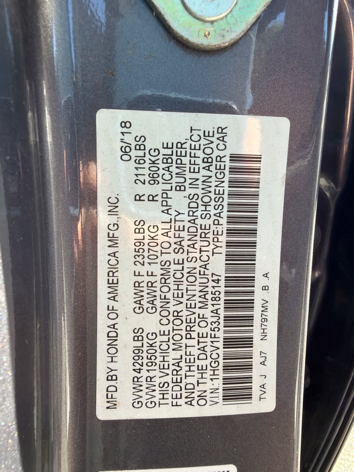 Used 2018 Honda Accord EX-L image 21