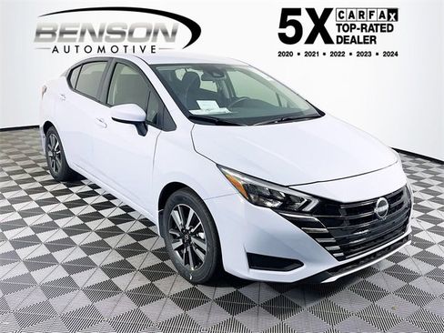 New 2025 Nissan Versa SV w/ Trunk Package image 1