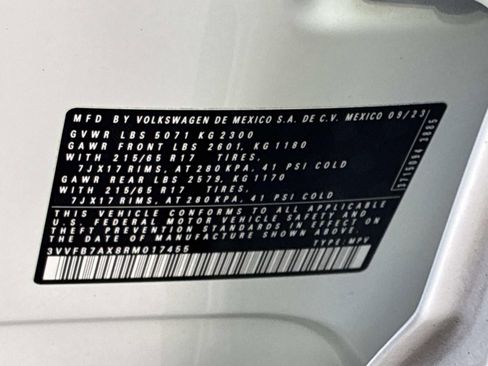 Certified 2024 Volkswagen Tiguan S image 20