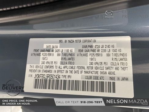 Certified 2024 MAZDA CX-5 Carbon Edition image 59