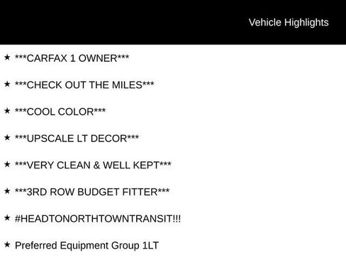 Used 2019 Chevrolet Traverse LT w/ LPO, Floor Liner Package AWD/4WD image 1