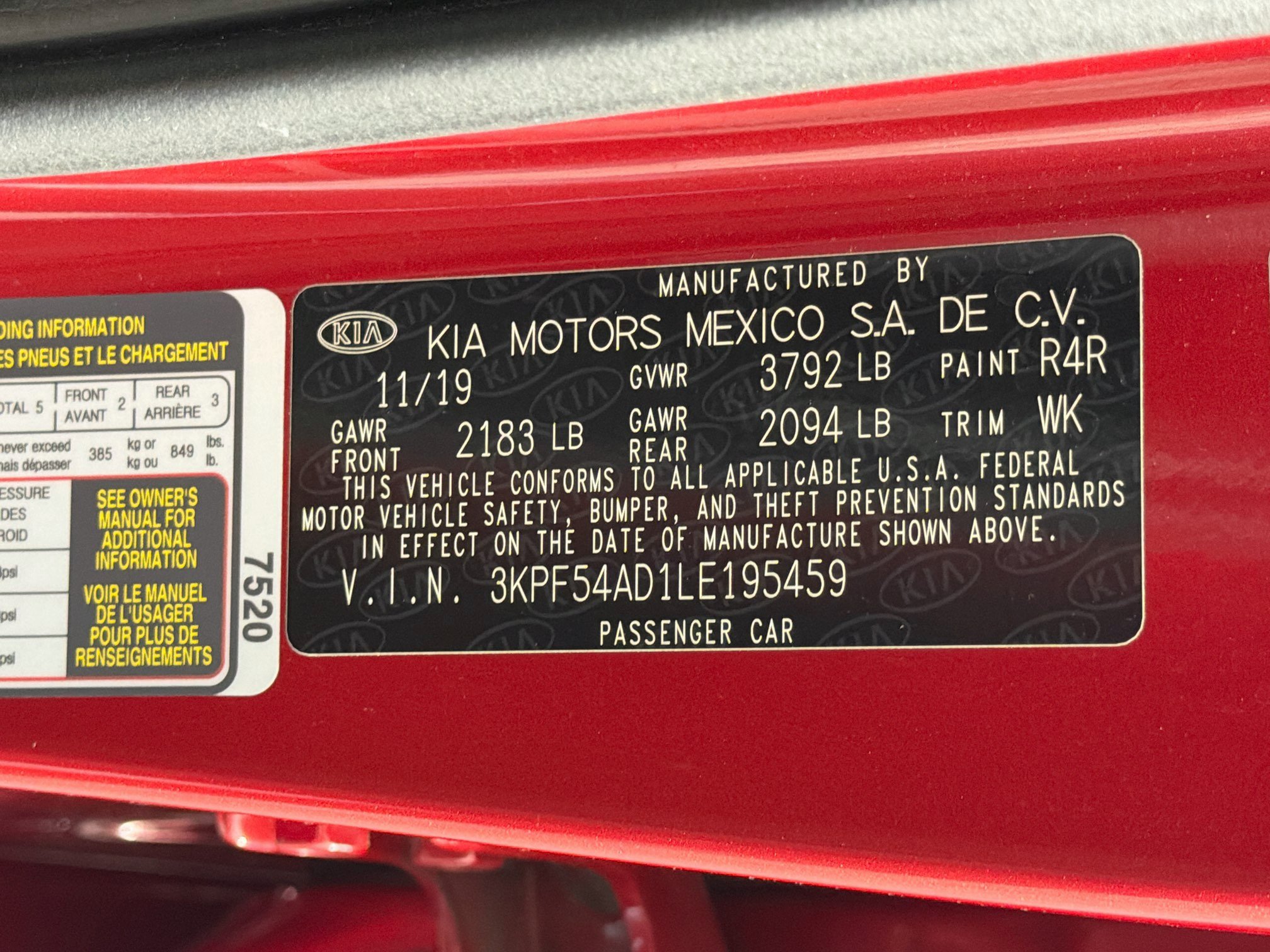 Used 2020 Kia Forte EX FWD image 12