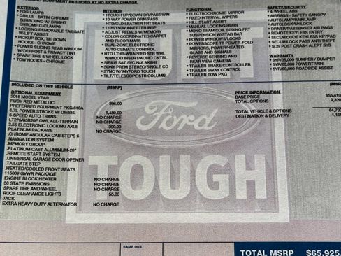 Used 2015 Ford F350 Platinum image 44