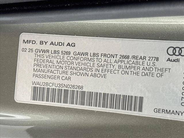 Used 2025 Audi A5 Premium w/ Premium Plus AWD/4WD image 29