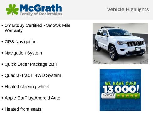 Used 2020 Jeep Grand Cherokee Limited AWD/4WD image 6