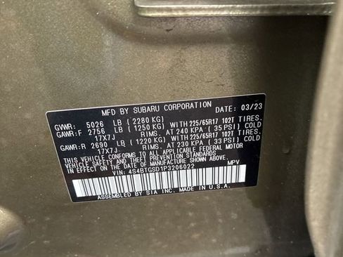 Used 2023 Subaru Outback Wilderness image 24