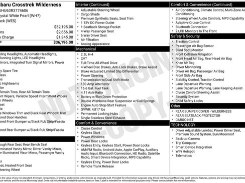 Used 2024 Subaru Crosstrek 2.5i Wilderness image 22