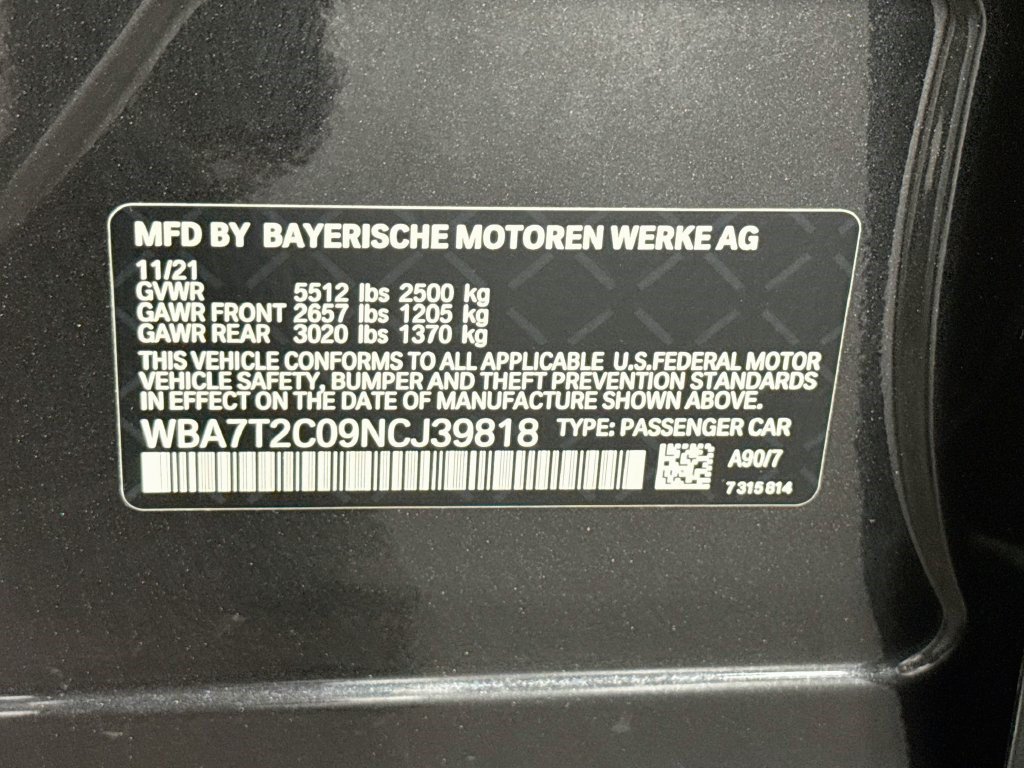 Used 2022 BMW 740i RWD image 39