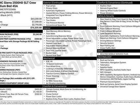 New 2026 GMC Sierra 2500 SLT w/ SLT Premium Package AWD/4WD image 28