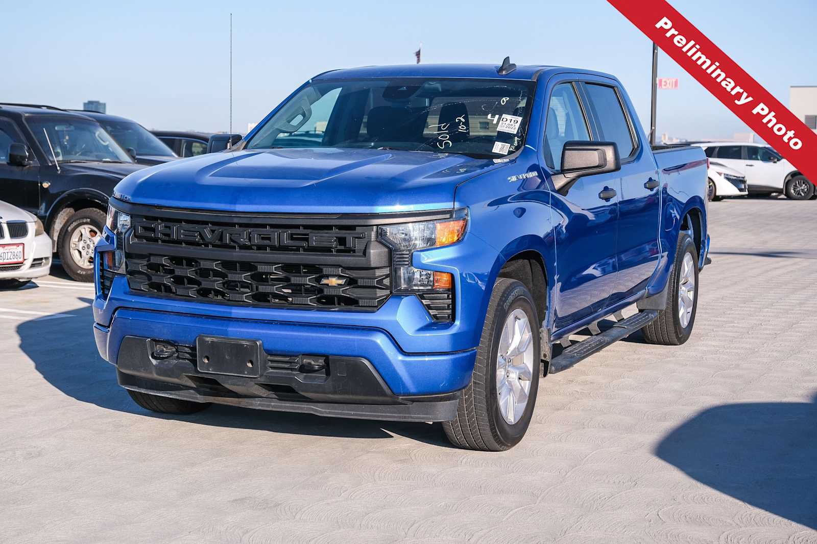 Used 2022 Chevrolet Silverado 1500 Custom RWD image 1