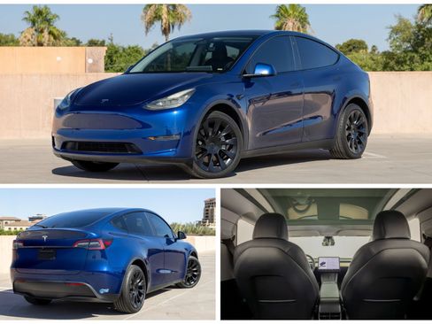 Used 2021 Tesla Model Y Long Range AWD/4WD image 3