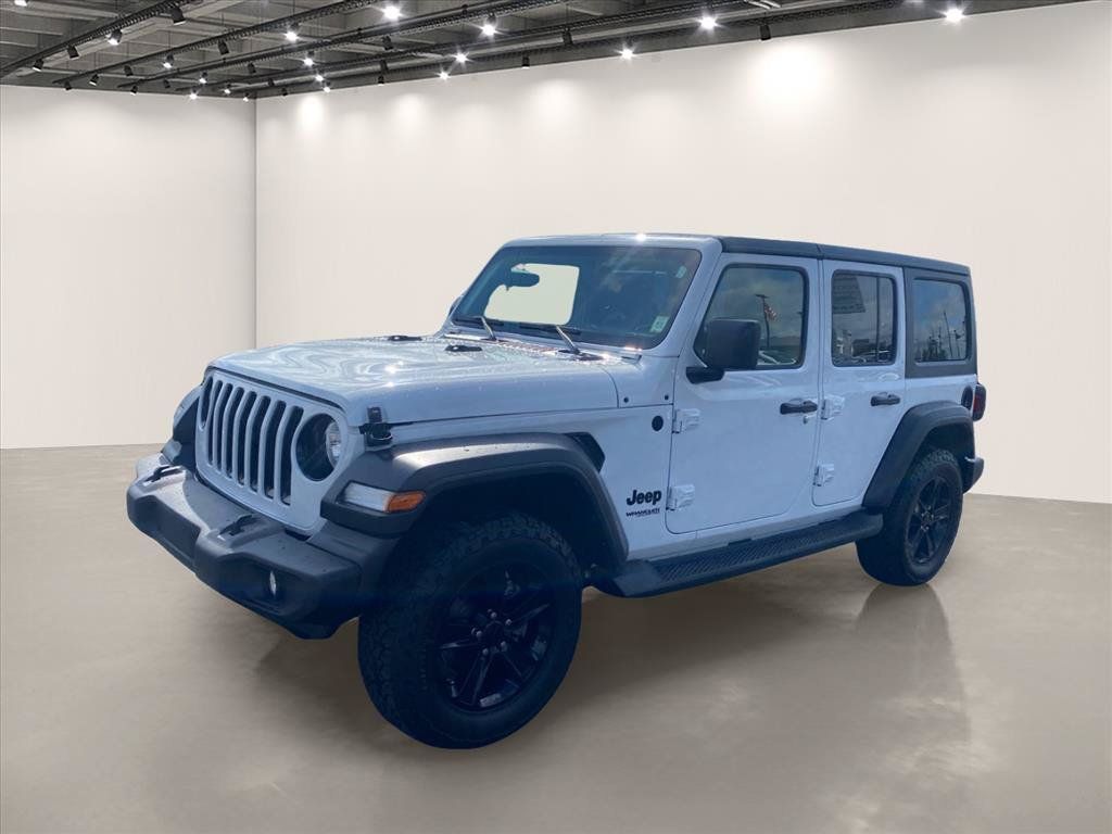 Used 2021 Jeep Wrangler Unlimited Sport AWD/4WD image 3