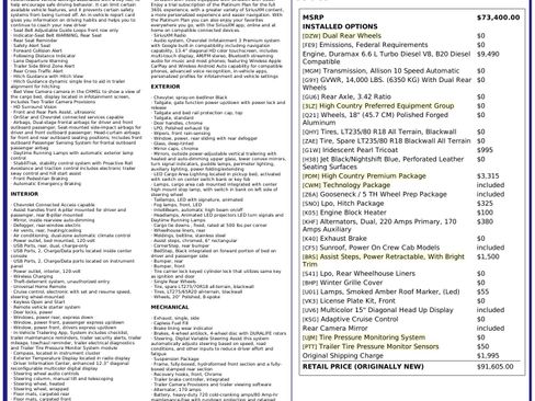 Used 2024 Chevrolet Silverado 3500 High Country w/ High Country Premium Package image 3