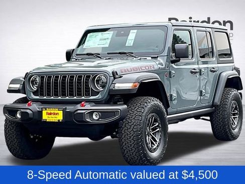 Used 2025 Jeep Wrangler Unlimited Rubicon w/ XTREMEE 35" Tire Package AWD/4WD image 2