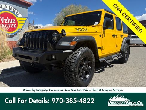 Used 2020 Jeep Wrangler Unlimited Sport image 1