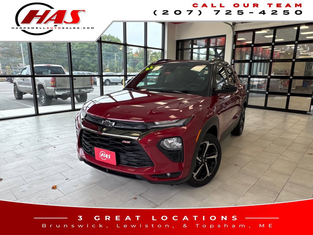 Used 2021 Chevrolet TrailBlazer RS w/ Sun and Liftgate Package AWD/4WD image 1