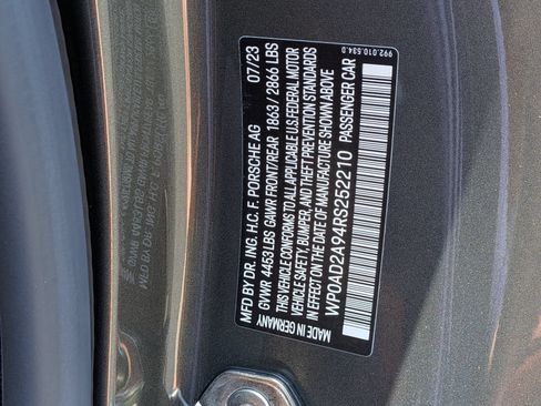 Certified 2024 Porsche 911 Turbo S AWD/4WD image 32