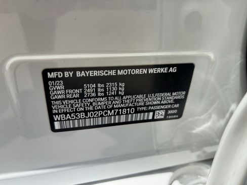 Certified 2023 BMW 540i w/ Executive Package RWD image 37