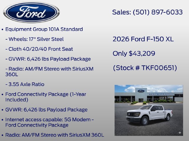 New 2026 Ford F150 XL RWD image 6