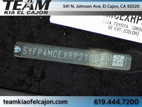 Used 2024 Toyota Corolla SE image 35