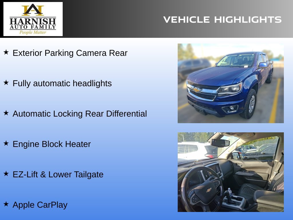 Used 2016 Chevrolet Colorado LT w/ LT Convenience Package AWD/4WD image 9