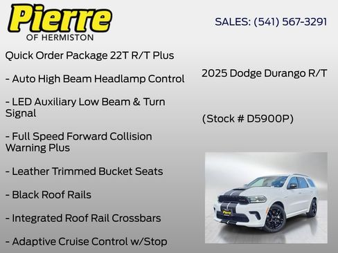 Used 2025 Dodge Durango R/T AWD/4WD image 18