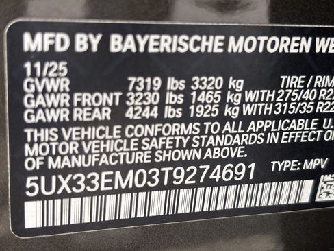 Used 2026 BMW X7 M60i AWD/4WD image 35