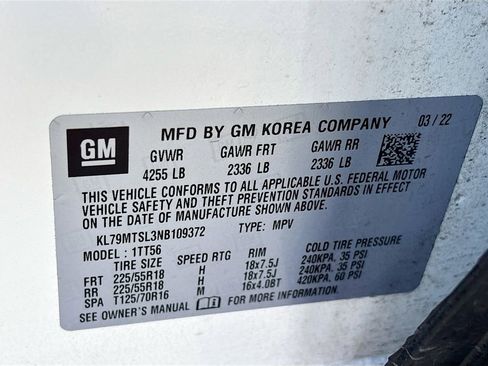 Used 2022 Chevrolet TrailBlazer RS w/ Sun and Liftgate Package image 32