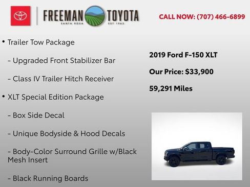 Used 2019 Ford F150 XLT w/ Equipment Group 302A Luxury AWD/4WD image 10