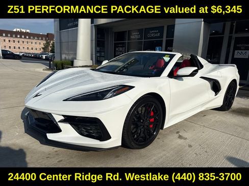 Used 2023 Chevrolet Corvette Stingray Preferred Conv w/ Z51 Performance Package RWD image 3